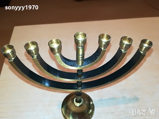 евреиски свещник-внос швеция 2405221414, снимка 11 - Антикварни и старинни предмети - 36861036