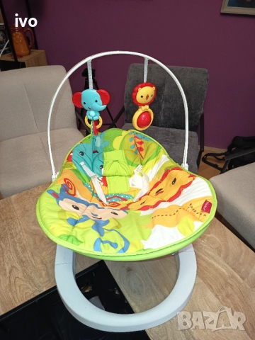 Бебешки шезлонг стол за бебе, снимка 3 - Детски шезлонги - 52949213
