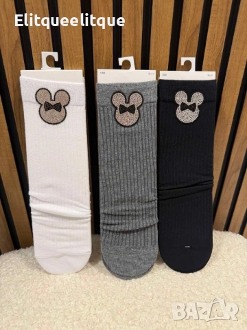 чорапи 4 чифта , снимка 4 - Дамски чорапи - 52416022