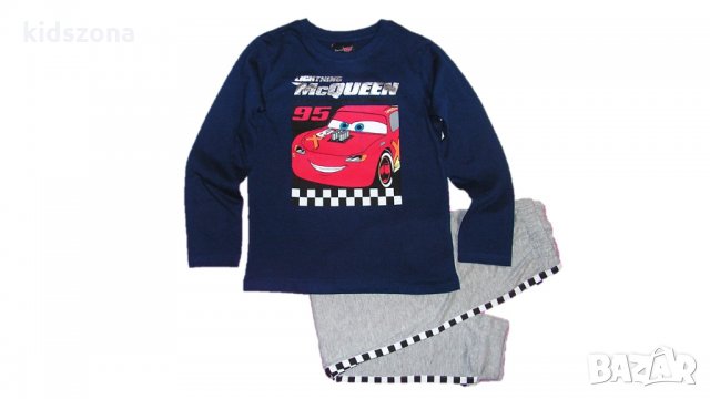 Детска пижама Cars 3, 4, 5, 6, 7 и 8 г. - М1-2