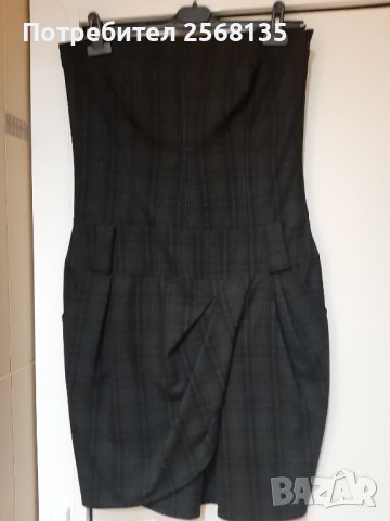 Рокля с горна част Бюстие НОВА-комбинира се с Боди и Риза , БГ №46, снимка 4 - Рокли - 39365433