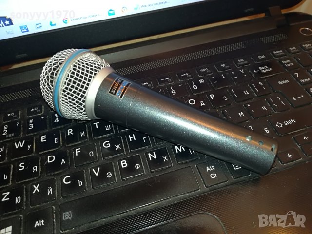 shure beta58a-profi mic-внос swiss 1206222215, снимка 8 - Микрофони - 37064821