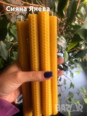Свещи от био пчелни пити, снимка 5 - Други - 30295035