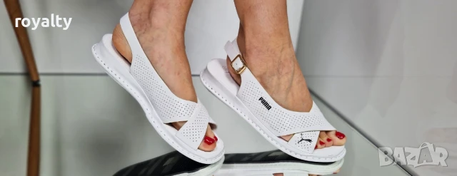 Puma бели дамски сандали 