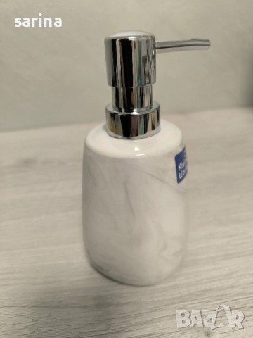 Комплект дозатор за сапун и чашка, снимка 4 - Други стоки за дома - 52684576