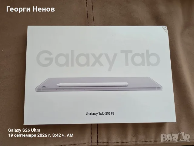 Samsung Galaxy Tab S10 FE 128 GB Wi-Fi, снимка 14 - Таблети - 56144921