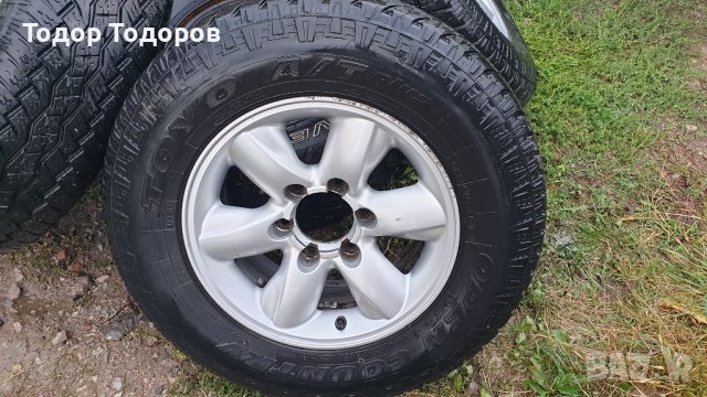 Джанти с гуми за Терано 2, снимка 2 - Гуми и джанти - 42092625