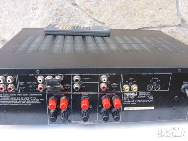 Yamaha DSP-E1000 , снимка 5 - Ресийвъри, усилватели, смесителни пултове - 31419377