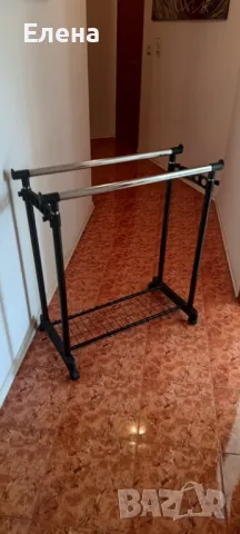Подвижна закачалка, щендер за дрехи, снимка 8 - Закачалки - 48633828