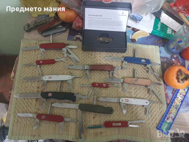 Колеция от Швейцарски джобни  ножчета викторинокс Victorinox и  Wenger венгер 