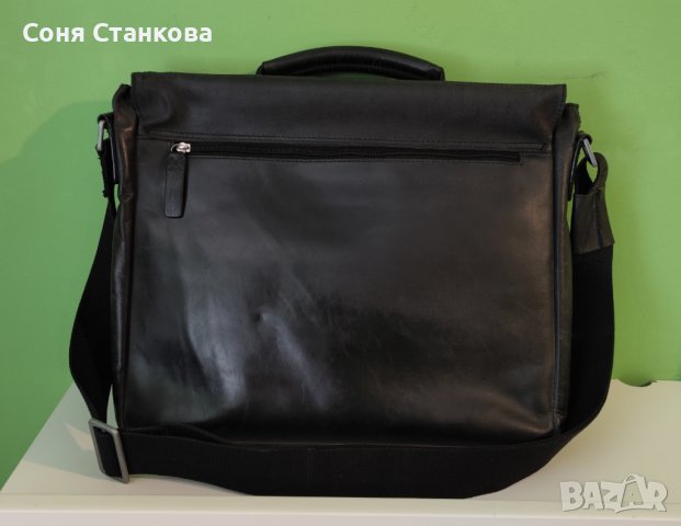 STRELLSON - Мъжки чанти за през рамо - естествена кожа, снимка 13 - Чанти - 42115030