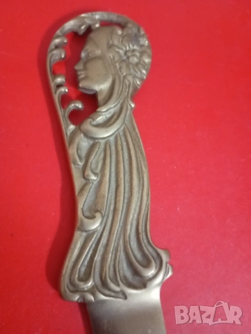 Античен нож за отваряне на писма,за декорация, снимка 4 - Антикварни и старинни предмети - 43211346