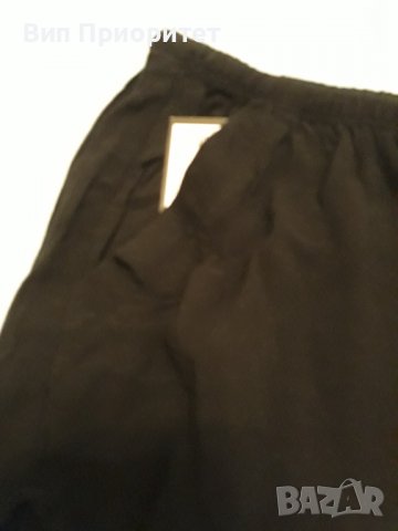 Къс H&M черен панталон биопамук с регулируемо престягане на кръста, двустранни джобове, снимка 6 - Къси панталони и бермуди - 37476541