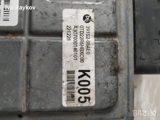 Компютър двигател Kia Niro 1.6 391S2-08AE0 A3C7000140101 SIM3K-543 ECU, снимка 3 - Части - 49600134