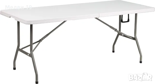 Сгъваема къмпинг маса 183х76, снимка 1