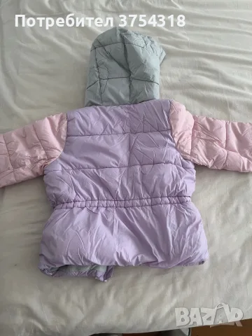 Зимно детско яке за момиче Benetton размер 104, снимка 4 - Детски якета и елеци - 56268390