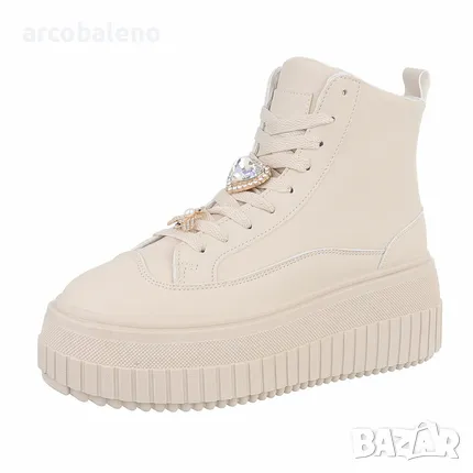 Дамски боти с връзки, 2цвята , снимка 6 - Дамски боти - 47402706