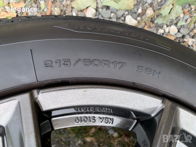 Алуминиеви джанти със зимни гуми Borbet 215/60/17 5x112 BMW X1 X2, снимка 9 - Гуми и джанти - 38093703