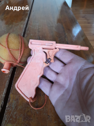 Стар детски пистолет #25, снимка 4 - Други ценни предмети - 44559247