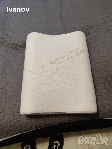 Възглавница с анатомична извивка с мемори пяна , снимка 3 - Възглавници - 52892515