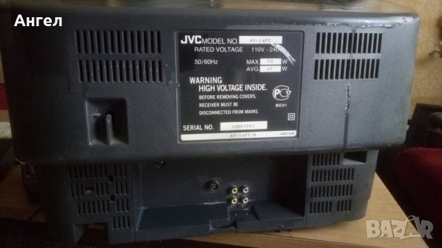 Продавам телевизор JVC AV-14FT, снимка 3 - Телевизори - 36936051