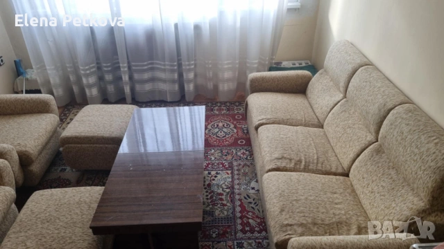 Холна гарнитура, снимка 3 - Дивани и мека мебел - 54275855