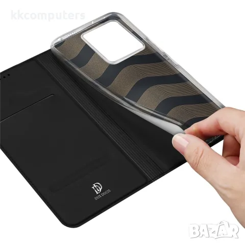 DUX DUCIS Skin Pro Series за Xiaomi Redmi Note 14S 4G Кожен Калъф със Стойка, Слот за Карта и Скрийн, снимка 5 - Калъфи, кейсове - 56164758