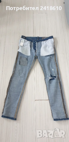 DSQUARED Italy Jeans Mens Size 34 / 52  ОРИГИНАЛ Мъжки Дънки!, снимка 10 - Дънки - 53306567