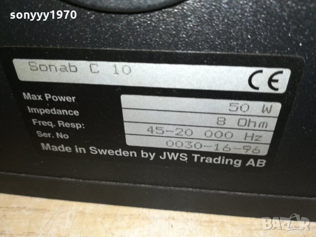 SONAB тонколони 2бр от швеция 0312211552, снимка 8 - Тонколони - 35017397