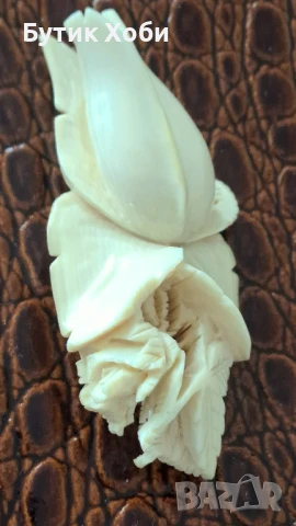 Колекционерска брошка Ербахска роза , снимка 4 - Антикварни и старинни предмети - 51226025