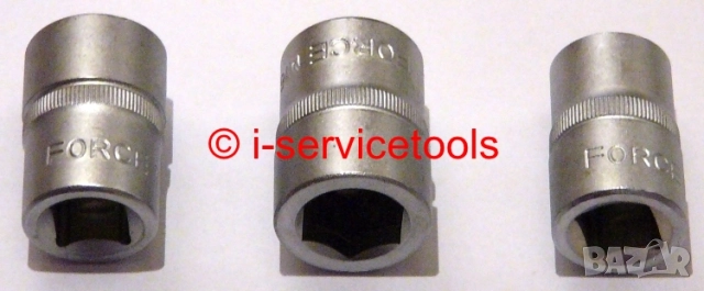 Ударна ВЛОЖКА Камък Ключ 10 12 14 17 19 22 мм Усилени Ключове Вложки Тресчотка ГЕДОРЕ кв.1/2" БАРТЕР, снимка 4 - Други инструменти - 51763550