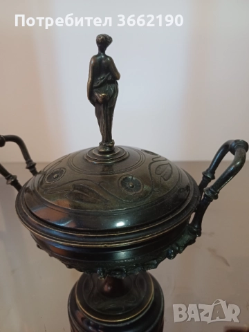 Бронзова купа, снимка 3 - Декорация за дома - 52515894