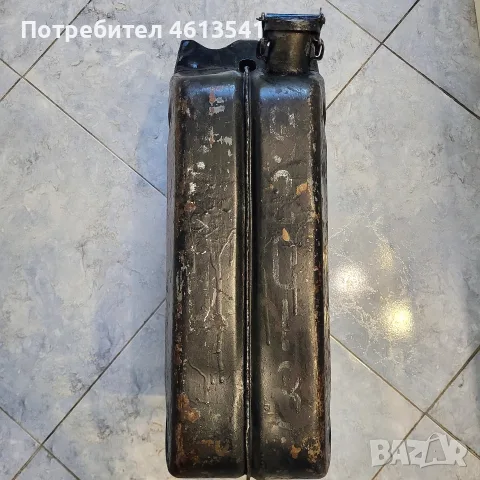 Стара воена туба за гориво, снимка 3 - Колекции - 56336786