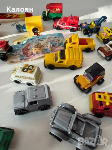 Kinder Surprise играчки лот колички, камиончета, мотори, снимка 5 - Колекции - 53097102