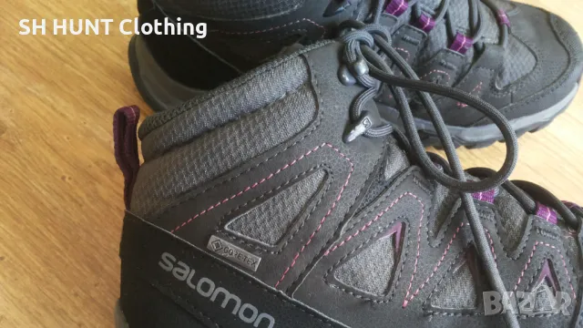 SALOMON LYNGEN MID GORE-TEX Women Kids Shoes EUR 36 2/3 / UK 4 дамски детски водонепромокаеми - 807, снимка 5 - Дамски боти - 47495422