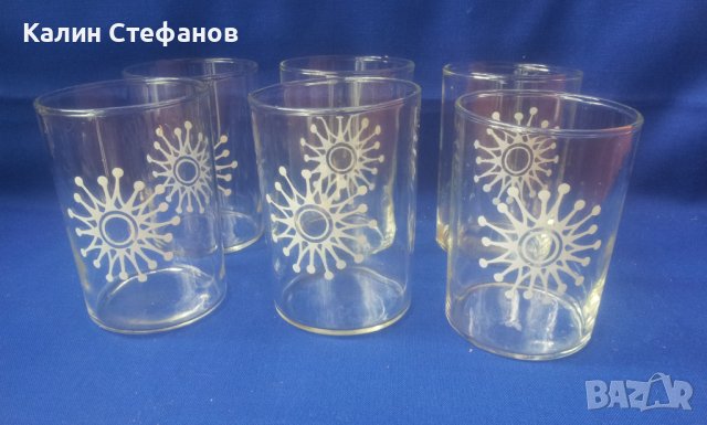 Ретро руски стакани за чай и подстакани, заедно и по отделно по 6 бр, снимка 4 - Чаши - 40632475