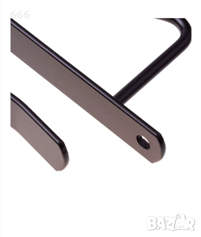 Метална поставка с кукички Tanie Kupowanie, За под шкаф, 27 см, снимка 5 - Декорация за дома - 52879498