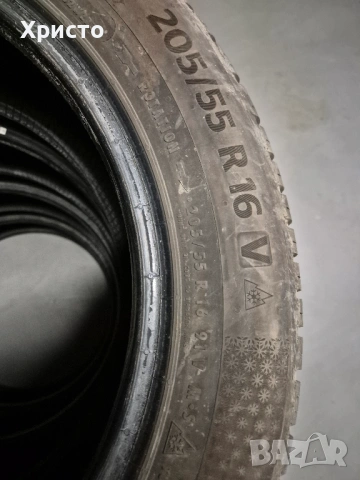 205/55/16 ПОЧТИ НОВИ 7.5мм ДОТ 4824 Continental AllSeasonContact 2 M+S, снимка 3 - Гуми и джанти - 54071307