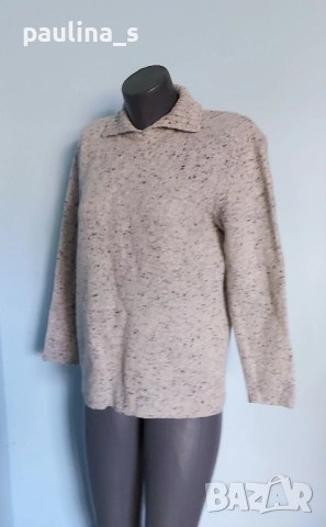 Три различни броя / Вълнен пуловер "Bon'a parte", "Walbusch" и "Biaggini" , снимка 9 - Блузи с дълъг ръкав и пуловери - 39796935