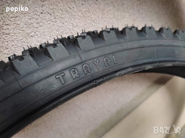 Продавам колела внос от Германия  НОВИ външни гуми за велосипед TRAYAL 26цола х 1,95, снимка 4 - Части за велосипеди - 34169419