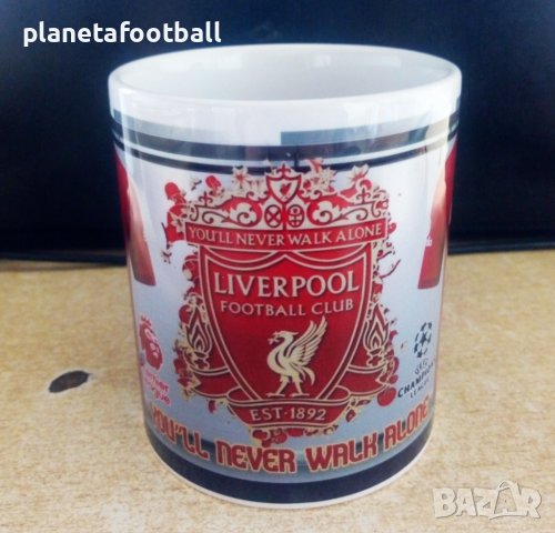 Футболна чаша на LIVERPOOL с Ваше Име и Номер!Фен чаша на Ливърпул!2026!Футболни подаръци!, снимка 2 - Фен артикули - 38587989