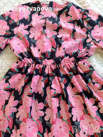 Shein  рокля на цветя, снимка 4 - Рокли - 50752942