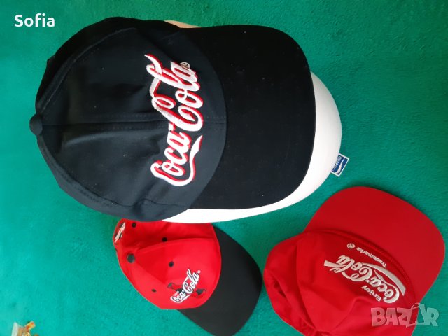 Кока Кола колекции/ Coca-Cola /Бейзболни Шапки с бродерии нови от 90-те, снимка 4 - Колекции - 31655947