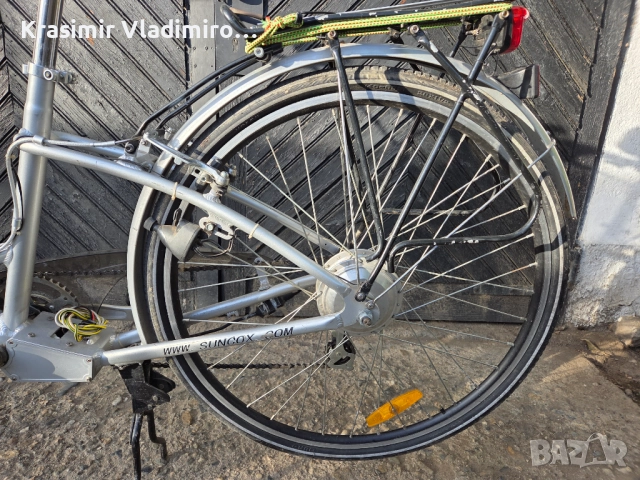 Дамски велосипед Suncox, снимка 4 - Велосипеди - 52385109
