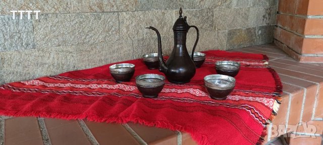 Стар Кован Меден Сервиз , снимка 3 - Антикварни и старинни предмети - 39842384