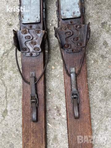 дървени стари ски , кънки.., снимка 6 - Антикварни и старинни предмети - 40104690