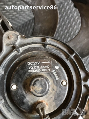 Мотор на вентилатора на радиатора за KIA Carnival 2.9 CRDi (2006–2010) 97730-4DXXX, снимка 2 - Части - 53174738