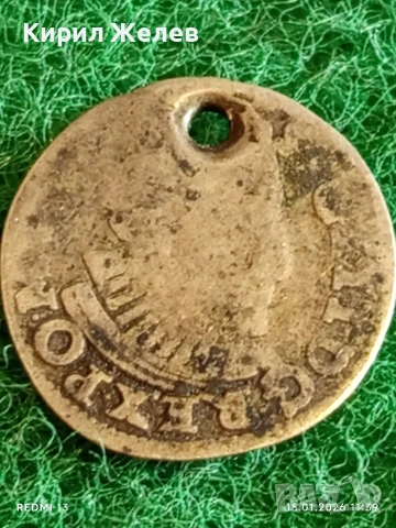 Сребърна монета 3 гроша 1690г. Сигизмунд трети Полша за КОЛЕКЦИЯ 52589, снимка 2 - Нумизматика и бонистика - 53106967