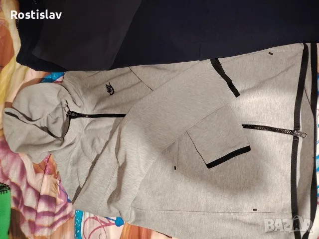 Nike tech  fleece спортен екип размер S в перфектно състояние без забележки , снимка 11 - Тениски - 56075332