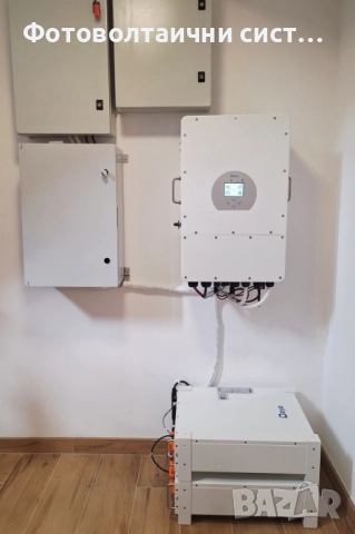 Фотоволтаична хибридна система Deye 6 kw + 10 kwh, снимка 5 - Монтажи - 52946386